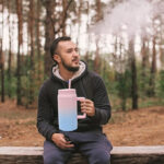 1500 ML Mug with Handle and Straw (Candy color) - Image 5