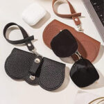 Leather Sunglasses Bag - Image 5
