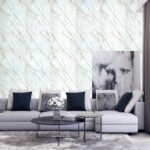 CREAM MARBLE FOIL PAPER STICKER - Image 7