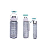 3 PCS Transparent Motivational Water Bottles - Image 8