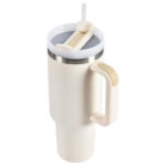 HEAVY Vacuum Insulated Tumbler CREAM - Image 5