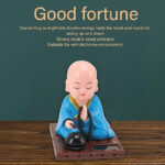 Moving Head solar power Buddha - Image 5