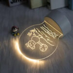 ACRYLIC MESSAGE BOARD ROUND - Image 6
