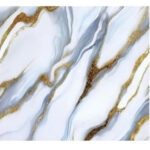 White Blue Marble Foil (TA-061)