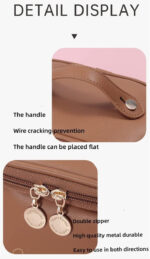 BIG LEATHER COSMATIC BAG - Image 6