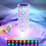 CRYSTAL DIAMOND TABLE LAMP - Image 7