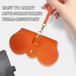 Leather Sunglasses Bag - Image 7