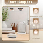 2 IN 1 TRAVEL SOAP CASE WITH BATH BRUSH - Image 4