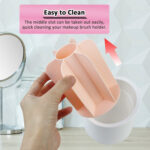 360 Rotating make up Brush Holder - Image 11