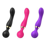 Double vibration body massager