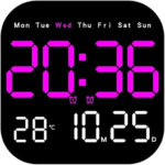 SQUARE DIGITAL WALL CLOCK - Image 9