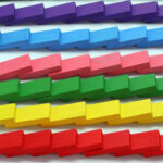 Colorful Wooden Domino Block Set 72 PCS - Image 6