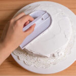 CAKE SMOOTHER CREAM SCRAPER FONDANT POLISHER FINISHER - Image 8