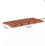 CHOCOLATE MOULD SILICON BAR - Image 5