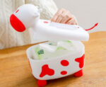 COW SHAPED TISSUE TOOTHPICK & STORAGE ORGANIZER - Image 2