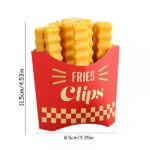 CREATIVE FRENCH FRIES SEALING CLIP (12 SETS) - Image 2