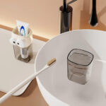 CUTE CARTOON TRANSPARENT TOOTHBRUSH HOLDER - Image 4