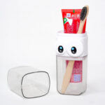 CUTE CARTOON TRANSPARENT TOOTHBRUSH HOLDER - Image 5