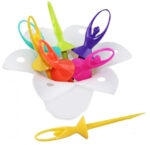 DANCING DOLL FRUIT FORK SET WITH STAND - Image 2