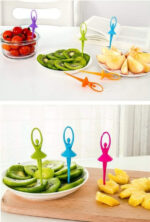 DANCING DOLL FRUIT FORK SET WITH STAND - Image 6