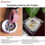 DISPOSABLE SMOKELESS CIGARETTE ASHTRAY INCLUDING SAND CLEANER - Image 2
