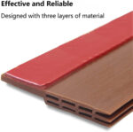 DOOR BOTTOM SEALING STRIP (1METER) (BROWN) - Image 3