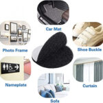 DOUBLE SIDED ADHESIVE STICKER (VELCRO STICKER) ( SET OF 10 )