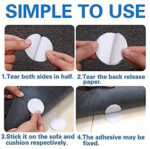 DOUBLE SIDED ADHESIVE STICKER (VELCRO STICKER) ( SET OF 10 ) - Image 6