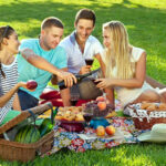 FOLDABLE BEACH PICNIC MAT/ CAMPING MAT (SIZE - 79" L X 59" W) - Image 7