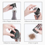 GLASS SALT PEPPER GRINDER - Image 3