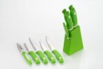 GREEN KNIFE PLASTIC STAND - Image 6