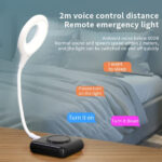 INTELLIGENT VOICE CONTROL USB TABLE NIGHT LIGHT - Image 9