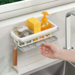 KITCHEN HANGING DRAIN SHELF RACK
