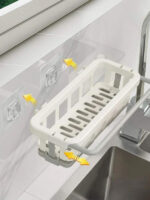 KITCHEN HANGING DRAIN SHELF RACK - Image 2