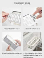 KITCHEN HANGING DRAIN SHELF RACK - Image 3