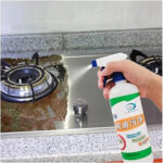 KITCHEN OIL & GREASE STAIN CLEANING REMOVER SPRAY 500 ML - Image 2