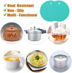 KITCHEN SILICONE TRIVETS MAT(SET OF 4) - Image 3