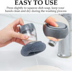 KITCHEN SOAP DISPENSING PLAM BRUSH - Image 2