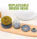 KITCHEN SOAP DISPENSING PLAM BRUSH - Image 3