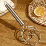KITCHEN STAINLESS STEEL ATTA MAKER WHISK - Image 4