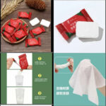 MAGIC CHOCOLATE SHAPE TABLET TISSUE TOWEL - Image 2