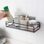 METAL MULTIPURPOSE KITCHEN BATHROOM SHELF RACK CORNER - Image 7