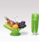 MULTI-PURPOSE TWISTED FOLDABLE FRUIT VEGETABLE NET BOWL