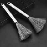 MULTIPURPOSE STAINLESS STEEL POTS PANS CLEANING BRUSH - Image 5