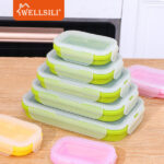 NEW PORTABLE FOLDABLE SILICONE LUNCH BOX (SET OF 4) - Image 10