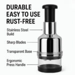 ONION GARLIC HAND PRESS CHOPPER - Image 3