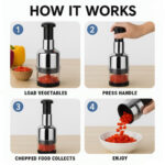 ONION GARLIC HAND PRESS CHOPPER - Image 6