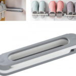 PLASTIC DOUBLE LAYER SHOES STORAGE STAND