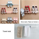 PLASTIC DOUBLE LAYER SHOES STORAGE STAND - Image 8