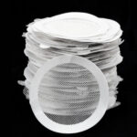 ROUND DISPOSABLE SHOWER DRAIN HAIR CATCHER MESH STICKERS (10 PC) - Image 11